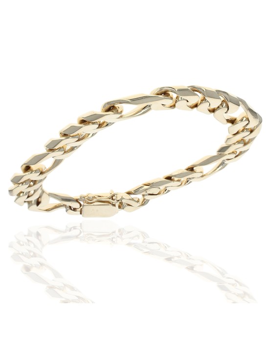 Gentlemans Figaro Link Chain Bracelet