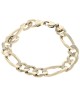 Flat Figaro Link Chain Bracelet