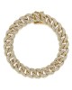 Gabriel & Co. Contemporary Collection Diamond Pave Cuban Tennis Bracelet