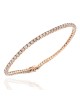 LeVian Diamond Inline Bracelet in Rose Gold
