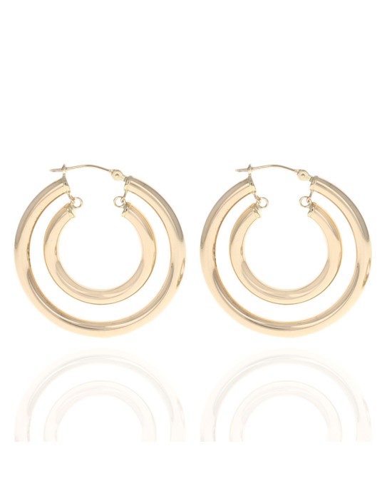 Circle in Circle Earrings