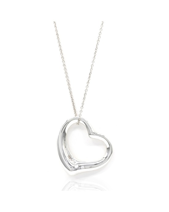 Co. Elsa Peretti Floating Heart Necklace