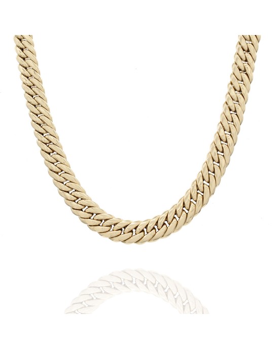 Cuban Link Necklace in Gold