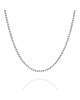 Norman Covan Diamond Inline Necklace in Gold