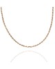 3.7mm Diamond Cut Rope Link Chain in 14K Yellow Gold