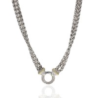 David Yurman Wheat Chain Necklace in Silver