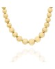 Graduated Ball Necklace in Gold