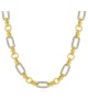 Gabriel & Co. Diamond Rope Link Necklace