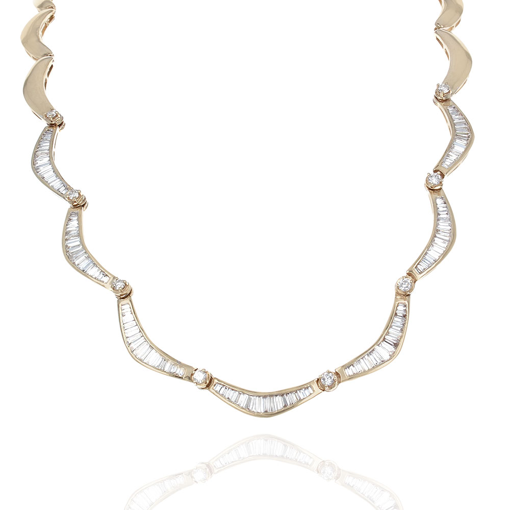 Pearl Gold Chain Necklace | Pearl Martini Chain | Parken Jewelry 19