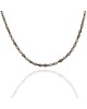 22.0 Brown Diamond Bead Necklace