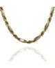 Figarope Chain Necklace in Gold