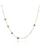 Heart Station Cable Chain Necklace