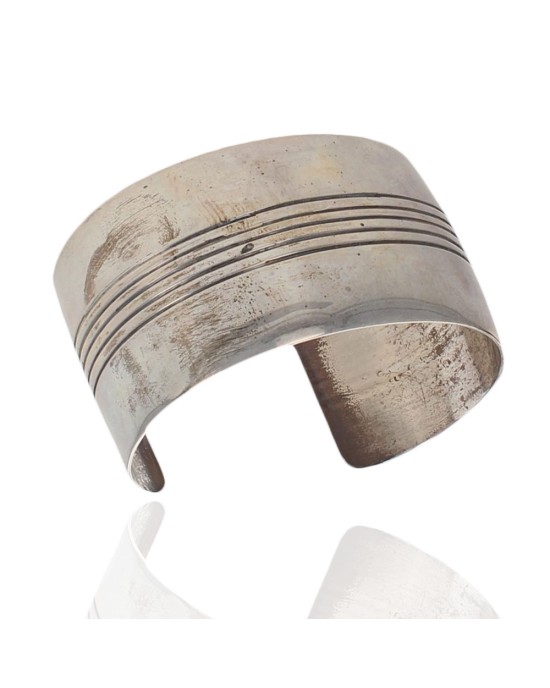 Navajo Sterling Silver Cuff Bracelet