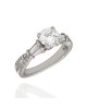 Scott Kay GIA Certified Round Brilliant Cut Diamond Solitaire Ring in Platinum