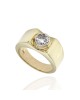 Diamond Solitaire Ring in Gold