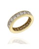 Princess Diamond Eternity Ring in Gold