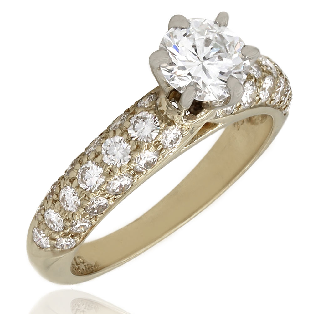 Van Cleef & Arpels Diamond Ring in Gold