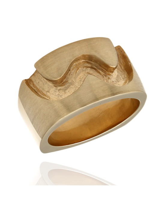 Gauthier Milled Channel Top Ring