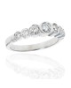 Bezel Set Round Diamond Wedding Ring