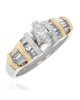 Marquise, Princess and Baguette Diamond Engagement Ring