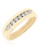Gentlemen's Diamond Ring in Yellow Gold