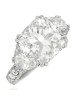 GIA Certified 6.84ct Cushion Cut Diamond Solitaire Ring in Platinum