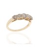 5 Stone Diamond Ring in Yellow Gold