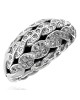 John Hardy Cable Classics Diamond Woven Ring
