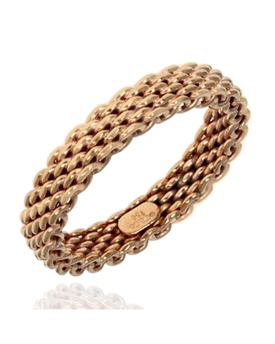 Tiffany & Co. Somerset Mesh Band in Gold
