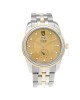 Tudor Glamour Double Date 42mm Stainless Steel Yellow Gold Diamond-Set Dial 57003