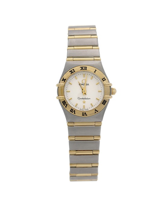 Omega Constellation 24MM Stainless Steel Yellow Gold 795.1203