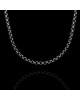 William Henry Marcus Box Chain Necklace in Sterling Silver