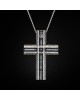 William Henry Unum Cross Necklace in Sterling Silver