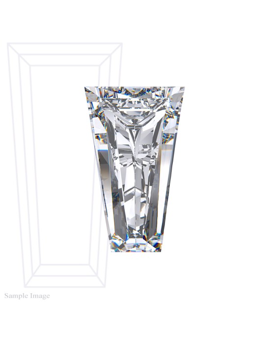 0.53ct Baguette Cut Diamond