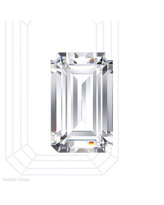 3.81ct Emerald Cut Diamond