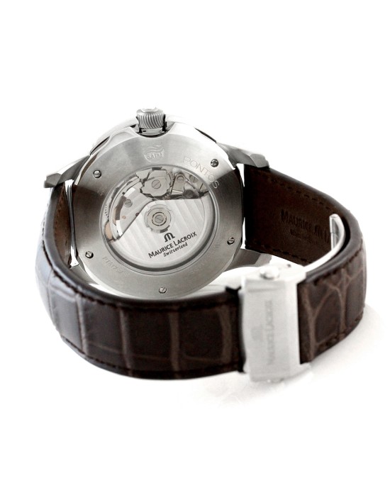 Maurice Lacroix Pontos Chronograph Brown Dial PT6188-SS001-730 | Schweizer Uhren