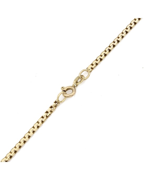 Boston Link Chain Necklace in Gold