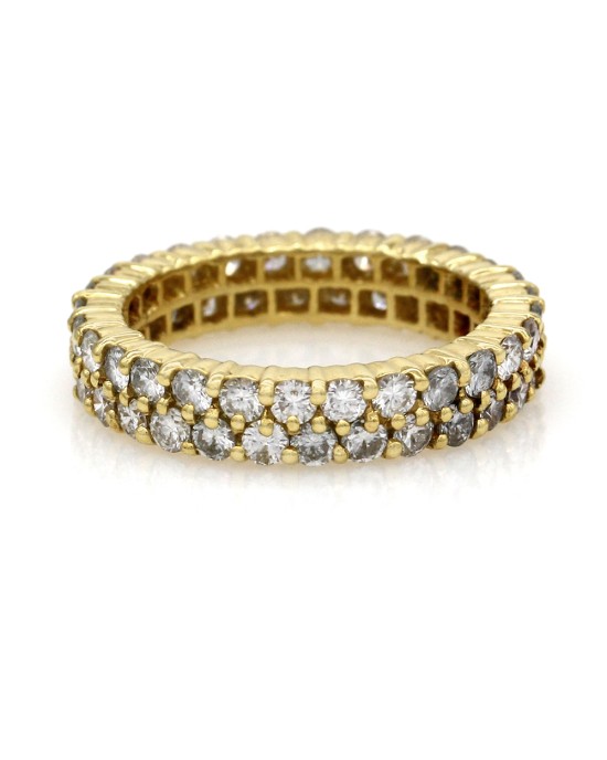 Diamond Eternity Ring in Gold
