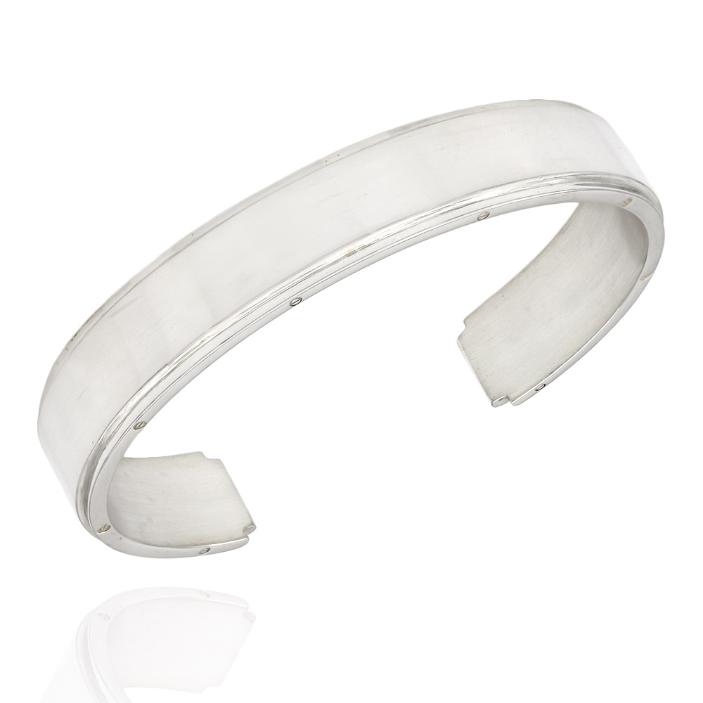 Tiffany Co Metropolis Cuff Bracelet In Sterling Silver Ebay